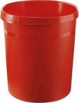 HAN Grip Papierkorb 18,0 l rot, 1 St.