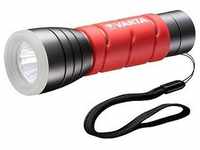 VARTA OUTDOOR SPORTS F10 LED Taschenlampe rot 12,2 cm, 235 Lumen, 5 W