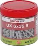 fischer UX 6x35 R 531027 Universald&uuml;bel &Oslash; 6 mm x 35 mm, 185 St.