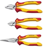 Wiha Zangen-Set Professional electric 26852, L&auml;nge: 35,3 cm, 3-tlg., 1 Set gelb/rot