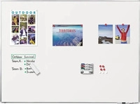 Legamaster Whiteboard PREMIUM PLUS 180,0 x 120,0 cm wei&szlig; emaillierter Stahl +...