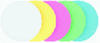 Legamaster Moderationskarten farbsortiert Ø 9,5 cm