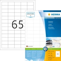 Herma 4270, HERMA Etiketten 4270 wei&szlig; 38,1 x 21,2 mm, 100 Blatt
