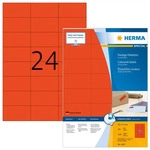 Herma 4407, HERMA Etiketten 4407 rot 70,0 x 37,0 mm, 100 Blatt