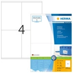 Herma 4454, HERMA Etiketten 4454 wei&szlig; 105,0 x 144,0 mm, 100 Blatt