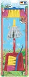 klein Kinder-Putzset 6125 rot, gelb