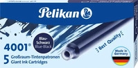 Pelikan Tintenpatronen f&uuml;r F&uuml;ller 4001 blau-schwarz, 5 St.