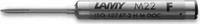 LAMY M 22 Kugelschreibermine F schwarz, 1 St.