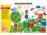 6 EBERHARD FABER EFA Color Fingerfarben farbsortiert 6x 100,0 ml