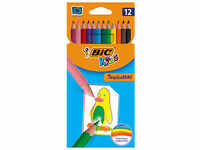 BIC Kids Tropicolor Buntstifte farbsortiert, 12 St. 948507