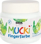KREUL MUCKI Fingerfarbe wei&szlig; 150,0 ml, 1 St.