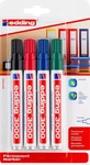 edding 3000 Permanentmarker farbsortiert 1,5 - 3,0 mm, 4 St.