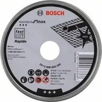 BOSCH Trennscheiben Standard for Inox, 10 St. mit Pr&auml;mie nach Registrierung