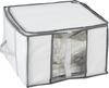 WENKO Soft Box S Vakuum-Unterbettkommode perlweiß/grau 40,0 x 25,0 x 42,0 cm