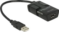 DeLOCK USB Isolator mit 5 kV Isolation USB 1.1 A/USB 1.1 A Adapter, 1 St. schwarz