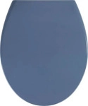 WENKO WC-Sitz mit Absenkautomatik Samos blau, 1 St.