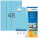Herma 4547, HERMA Etiketten 4547 blau 45,7 x 21,2 mm, 100 Blatt