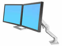 ergotron Monitor-Halterung HX Dual 45-476-216 weiß für 2 Monitore, Tischklemme,
