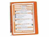 DURABLE Wand-Sichttafelsystem VARIO® WALL 555109 DIN A4 orange mit 5 St....