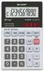 SHARP EL-W211G Taschenrechner schwarz/grau