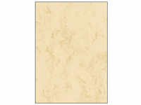 SIGEL Briefpapier Marmor beige DIN A4 200 g/qm 50 Blatt DP397