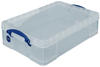 Really Useful Box Aufbewahrungsbox 24,5 l transparent 40,0 x 60,0 x 15,5 cm