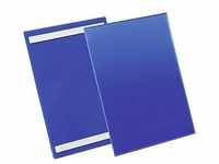 50 DURABLE Etikettentaschen blau 23,3 x 31,3 cm