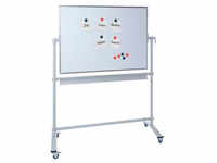 DAHLE Mobiles Whiteboard 96181 Basic 180,0 x 120,0 cm weiß lackierter Stahl
