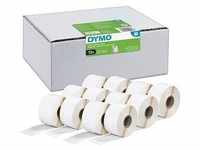 DYMO Endlosetikettenrollen für Etikettendrucker S0722400 weiß, 89,0 x 36,0 mm, 12 x
