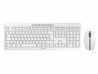 CHERRY STREAM DESKTOP Tastatur-Maus-Set kabellos weiß JD‑8500DE‑0
