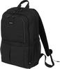 DICOTA Laptop-Rucksack Backpack SCALE Kunstfaser schwarz 18 l bis 39,6 cm (15,6 Zoll)