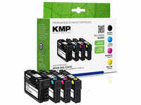 KMP E222XV schwarz, cyan, magenta, gelb Druckerpatronen kompatibel zu EPSON 34XL