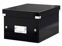 LEITZ Click & Store Aufbewahrungsbox 7,4 l schwarz 21,6 x 28,2 x 16,0 cm