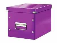 LEITZ Click & Store Aufbewahrungsbox 10,0 l violett 26,0 x 26,0 x 24,0 cm