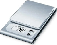 beurer K&uuml;chenwaage KS 22 silber f&uuml;r max. 3,0 kg