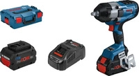 BOSCH Professional GDS 18V-1000 C Akku-Schlagbohrschrauber-Set 18,0 V, mit 2...