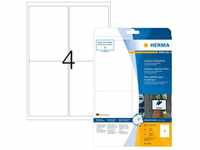 Herma 9534, HERMA 40 Folien-Kraftklebe-Etiketten 9534 weiß 99,1 x 139,0 mm