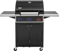 tepro Gasgrill Keansburg 3 128,0 x 63,0 x 114,0 cm, 1 St. schwarz/silber
