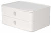 HAN Schubladenbox Smart Box ALLISON weiß 1120-12, DIN A5 mit 2 Schubladen