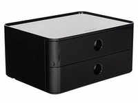 HAN Schubladenbox Smart Box ALLISON schwarz 1120-13, DIN A5 mit 2 Schubladen