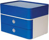 HAN Schubladenbox Smart Box plus ALLISON royal blue 1100-14, DIN A5 mit 3...