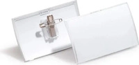 Durable 8214-19, DURABLE Click Fold Namensschilder mit Kombiklemme 9,0 x 5,4...