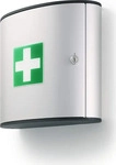 DURABLE Medizinschrank First AID BOX M DIN 13164 silber