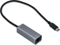 i-tec C31METALGLAN USB A/RJ-45 LAN-Adapter, 1 St. grau
