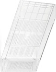 DURABLE DURAFIX Magnetleisten silber 1,7 x 6,0 cm, 10 St.