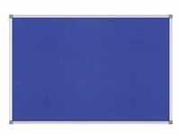 MAUL Pinnwand MAULstandard 90,0 x 60,0 cm Textil blau