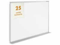 magnetoplan Whiteboard 200,0 x 100,0 cm weiß emaillierter Stahl 12409CC