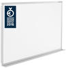 magnetoplan Whiteboard 180,0 x 90,0 cm weiß emaillierter Stahl 12412CC