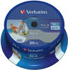 25 Verbatim Blu-ray BD-R 25 GB bedruckbar