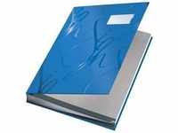 LEITZ Unterschriftenmappe Design 5745 18 Fächer blau